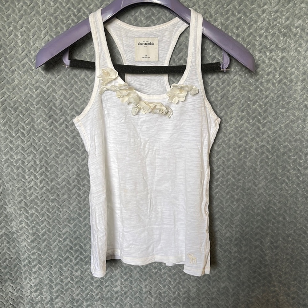 Kid’s White Tank Top